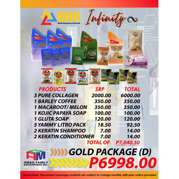 Gold Package D                                              
