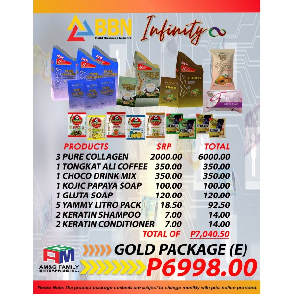 Gold Package E                                              