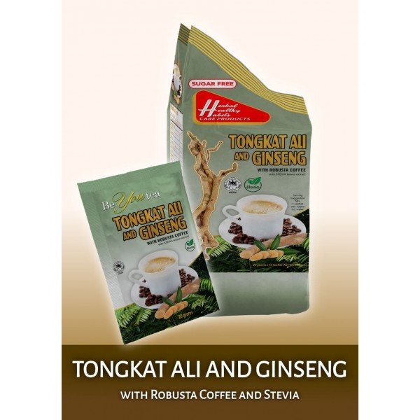 Tongkat Ali and Ginseng with Robusta Coffee                 