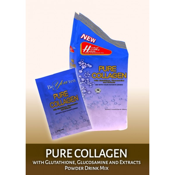 Pure Collagen with Glutathione, Glucosamine, and Extracts Po...