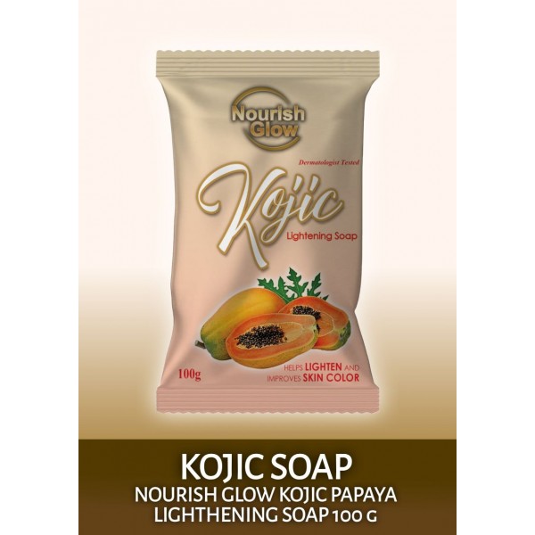 Nourish Glow Kojic Papaya Soap                              