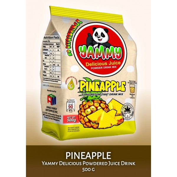 YAMMY DELICIOUS PINEAPPLE FLAVOR 500g                       